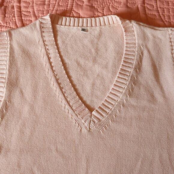 Light Pink Sweater Vest Size XXL - Picture 3 of 8